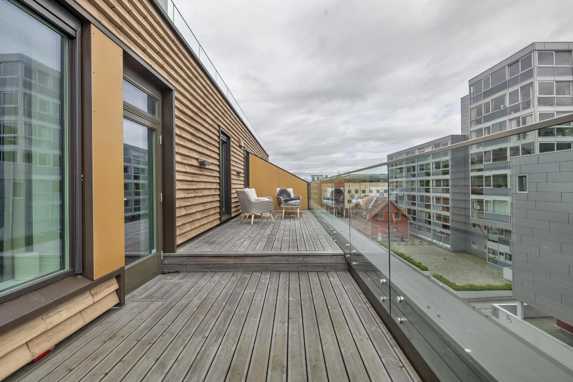 The Arctic Urban Cityscape Appartement Tromsø